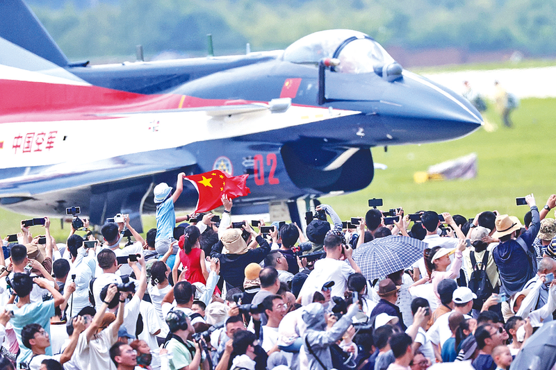 男生大鸡，和女生做运动长春航空展迎来首个公众日